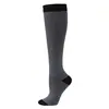 Calcetines de compresión deportivos unisex para pantorrillas, más de 200 estilos de calcetines de compresión largos para saltar la cuerda y correr, directo de fábrica