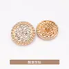 Botões Pérola com Diamantes Múltiplos, Botões de Metal para Casacos de Lã, Botões para Roupas Formais de Terno, Acessórios de Vestuário Jinda