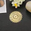 Triangular Rectangular Redondo Patrón de Tótem Pieza de Hierro Repujado DIY Accesorio para Cabello de Disfraz Antiguo Accesorios para Tocados de Novia Material No