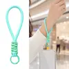 Lanyard anti-robo para teléfono móvil con nudo directo de fábrica, color caramelo, resorte en espiral, correa de muñeca, lanyard para mochila, suministro limitado