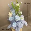 Nuevos Arreglos Florales de Piso para Decoración de Bodas, Arte Floral para Bodas, Arreglos Florales para Escenario en T, Arreglos Florales de Bienvenida para Hoteles