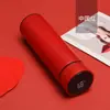 Taza termo inteligente de acero inoxidable con pantalla de temperatura, taza táctil para regalo, taza recta para oficina de negocios, venta al por mayor