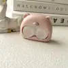 Forma de Ursinho Fofo Limpador de Lentes de Contato Estojo de Limpeza de Lentes de Contato Ultrassônico Elétrico Case de Lentes de Contato com Remoção de Proteína
