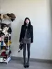 Conjunto pequeño de alta gama estilo petit bourgeois, hombro normal, chaquetita estilo Chanel, otoño para mujer, falda corta, atuendo con alto sentido de la inteligencia, estilo chica rica