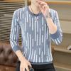 Entrega en una sola pieza 2023 otoño e invierno Nuevo suéter de cuello redondo suéter casual para hombre