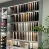 Placa de Color Personalizado para Toda la Casa Ranura para Tarjetas Soporte Placa de Color de Muestra de Piedra Pantalla de Tarjetas de Color Acrílico Ranura para Tarjetas Tablero de Madera Pequeño