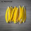 Bestseller transfronterizo pluma de pavo de 3 pulgadas pluma natural color sólido pluma de flecha accesorios DIY en stock venta al por mayor