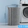 Cesto de Roupa Suja Não Tecido Transfronteiriço, Cesto Dobrável para Armazenamento de Roupas, Brinquedos, Roupas Íntimas, Colchas, Cesto de Armazenamento Pied-de-Poule para Banheiro