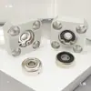 Conjunto de Carcasa de Rodamiento con Brida Cuadrada con Carcasa, Carcasa Fija de Rodamiento Simple Cuadrada Bff33 Basa6002 6202