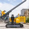 Martillo Hincador Fotovoltaico sobre Orugas, Máquina Perforadora Barrena para Pilotes Fotovoltaicos, Perforadora de Roca de Montaña, Hincado de Pilotes para Centrales Eléctricas