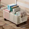 Estantería para libros, organizador móvil para mochilas de estudiantes, herramienta de almacenamiento de libros debajo del escritorio, carrito pequeño de pie, artículo útil para uso en el aula