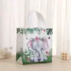 Bolsa de Regalo de Cumpleaños Bolsa de Regalo No Tejida Souvenir de Feliz Cumpleaños Regalo de Regreso de Luna Llena Bolso de Mano