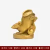 Un juego completo de doce adornos de animales del zodiaco: rata, buey, tigre, conejo, dragón, serpiente, caballo, oveja, mono, gallo, perro, cerdo, manualidades caseras decoraciones de cobre zodiacales