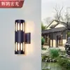 Lámpara de Pared para Exteriores, Impermeable, Doble Cabezal, para Patio de Villa, Pared Exterior, Pilar, Puerta Principal, Portal de Entrada, Envío Gratis