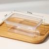 Caja para Pastel Caja de Empaque Pequeña Tiramisú Mousse Postre Empaque Desechable Cuadrado de Mil Capas Popular Frasco Transparente