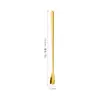 Cuchara Mezcladora de Acero Inoxidable 304 Palillo Mezclador para Café Postre Té con Leche Mango Largo Creativo Cuchara para Hielo Cuchara para Miel Cuchara de Bar