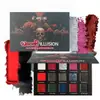 Paleta de Halloween ~ Paleta de Sombras com 15 Cores Vermelho e Preto Gótico Smoky Hot Girl Maquiagem Cosplay Europeia e Americana 2025 Transfronteiriça
