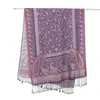 Exportación Chal Jacquard Vintage Paisley con Borlas Bufanda Larga para Mujer Pañuelo para la Cabeza Versátil Nuevo Primavera y Otoño Algodón