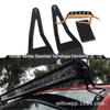 F150 52" Suporte de luz curva Suporte de luz de teto Suporte de montagem de luz de barra longa Suporte Raptor