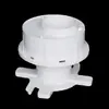 PVC 110 capa única desagüe acumulación de agua procesador piezas empotradas directo excéntrico ajustable manguito sección de parada de agua tesoro a prueba de fugas