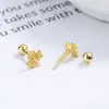 Pendientes de Seda con Hilo de Hoja de Arce para Mujer Plata de Ley 925 Nuevo Estilo 2022 Moda Nacional Romántico Hoja de Arce Pendientes Simples para Oreja y Hueso