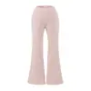 Calça Flare Sexy Slim-Fit Hot Girl 2026 Nova Alta Elasticidade Emagrecedora Engrossada Casual Alongadora de Pernas Calça Esportiva