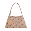 Bolso de Hombro Nuevo de Color Sólido con Lunares para Mujer Verano 2026, Bolso de Axila Estilo Coreano para el Trabajo, Bolso Cuadrado Pequeño Único y Moderno
