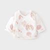 Ropa interior cálida acolchada de medio respaldo para bebé recién nacido sin costuras Otoño e Invierno 40g Algodón Delgado Traje de Monje Top para Bebé