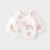 Ropa interior cálida acolchada de medio respaldo para bebé recién nacido sin costuras Otoño e Invierno 40g Algodón Fino Traje de Monje Top para Bebé