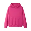 Sudadera con doble capucha de peso pesado de 400 g para Otoño/Invierno 2026, Unisex, Estilo Americano, Corte holgado, Hombros caídos, Sudadera con capucha informal