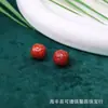 Accesorios de Ágata Roja del Sur, Adornos Culturales, Cuentas de Bebé Buda Despertar del León, Buda Maitreya, Pixiu, Materiales DIY para Joyería de Brocado de la Dinastía Song