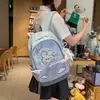 Mochila nueva de gran capacidad estilo japonés de dibujos animados, ligera y adecuada para ir al trabajo, estudiantes de secundaria y universidad