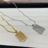 Collar Cuadrado Geométrico de Moda para Mujer, Versátil, Sencillo, Único, Lujo Ligero, Cadena para Clavícula de Gama Alta, Accesorio Exquisito