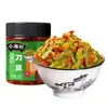 Plato de Arroz con Brotes de Bambú Deshebrados Ácido y Picante Especialidad de Hunan Brotes de Bambú Picados en Botella Brotes de Bambú Tiernos Salsa Picante Verduras Encurtidas Verduras Encurtidas Listas para Comer