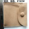 Bolsa Envelope Dupla de Flanela Espessa Bolsa com Fecho de Cobre Total Bolsa com Aba para Joias Bolsa à Prova de Poeira para Joias