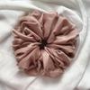 Comercio Exterior Transfronterizo Satén de Malasia Terciopelo Talla Grande Flor Grande para Cabeza de Mujer Anillo de Intestino Grueso Goma para el Pelo Venta Directa de Fábrica