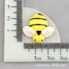 Accesorios de Resina Pegamento Crema Decoración de Agujeros DIY Funda de Teléfono Tocado Abejita Dibujo Animado Hebilla de Zapato Pinza de Una Palabra Parche