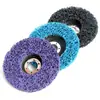 Folha de moagem de metal de aço inoxidável folha de moagem de diamante negro remoção de tinta automotiva roda de polimento para madeira plástico nylon remoção de ferrugem