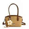 Bolso Pequeño Portátil Exquisito Transfronterizo para Mujer 2026 Nuevo Bolso de Hombro Simple de Dulce Temperamento Bolso Cruzado Versátil Casual