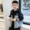 Chaqueta para Niños Estilo Primavera y Otoño 2026 Nuevo Estilo Genial Cortavientos Infantil Tendencia Genial Top Chaqueta de Otoño para Niños Grandes