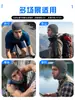 SHARETOU Sudadera con Capucha para Motociclistas al Aire Libre para Hombres, Tela Transpirable Ojo de Pájaro, Máscara Facial de Seda de Hielo Protectora contra Rayos UV