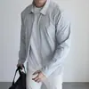 Jaqueta Estilo Old Money para Homens, Zíper Japonês Liso, Nova Jaqueta Corta-vento Casual Masculina Primavera e Outono 2026, Top Tendência