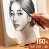 Papel para desenho 40*60, papel para esboços, caneta marcadora para concurso de pintura, papel branco especial para DIY, papel para desenho de exame de arte espessado meio aberto