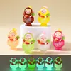 Figuritas de Resina Personalizadas, Parches Hechos a Mano con Pegamento Crema para Bricolaje, Accesorios de Juguete de Comida con Simulación de Animales para Paisajes en Miniatura, Personalización de Resina