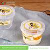 Copo de Iogurte Seco Celebridade da Internet Copo de Iogurte Pele de Leite Copo Pop Mousse de Chocolate Morango Caixa de Embalagem para Sobremesa