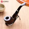 Cachimbo de Tabaco Atacado Pequenos Presentes de Viagem Acabamento Requintado Venda Direta da Fábrica Boca Plana Curto Estilo Portátil