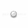 Brincos de titânio F136 com onda incrustada de turquesa e turquesa vermelha, piercings de lábio, joias de piercing de liga de titânio G23, studs de hélice