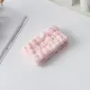 Faixa de Cabelo para Lavar o Rosto de Pelúcia Coral para Estudantes Femininas Alta Elasticidade Antiderrapante Outono e Inverno Lenço de Cabeça para Máscara Facial