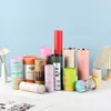 Embalagem de Lata de Papel Cilíndrica Tubo de Papel Kraft Personalizado Impressão Colorida Cosméticos Chá do Tibete Lata de Chá Caixa de Embalagem de Alimentos Impressão de Logotipo