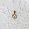 Flor de Rosa Avión Unicornio Acero de Titanio Oro de 18K Colgante Collar que no se decolora Cadena para Suéter Exportación Transfronteriza